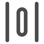 Distribute Horizontally SVG Icon